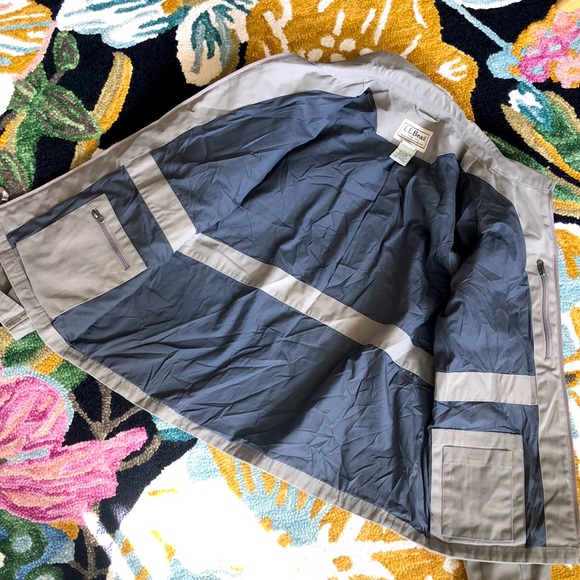 LL Bean Canvas Zip Jacket - Picture 6 of 11